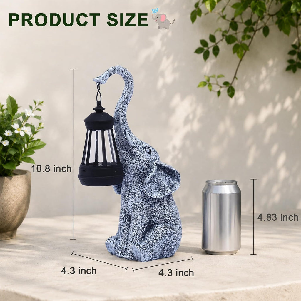 Elephant Resin Garden Decor Statue Gift