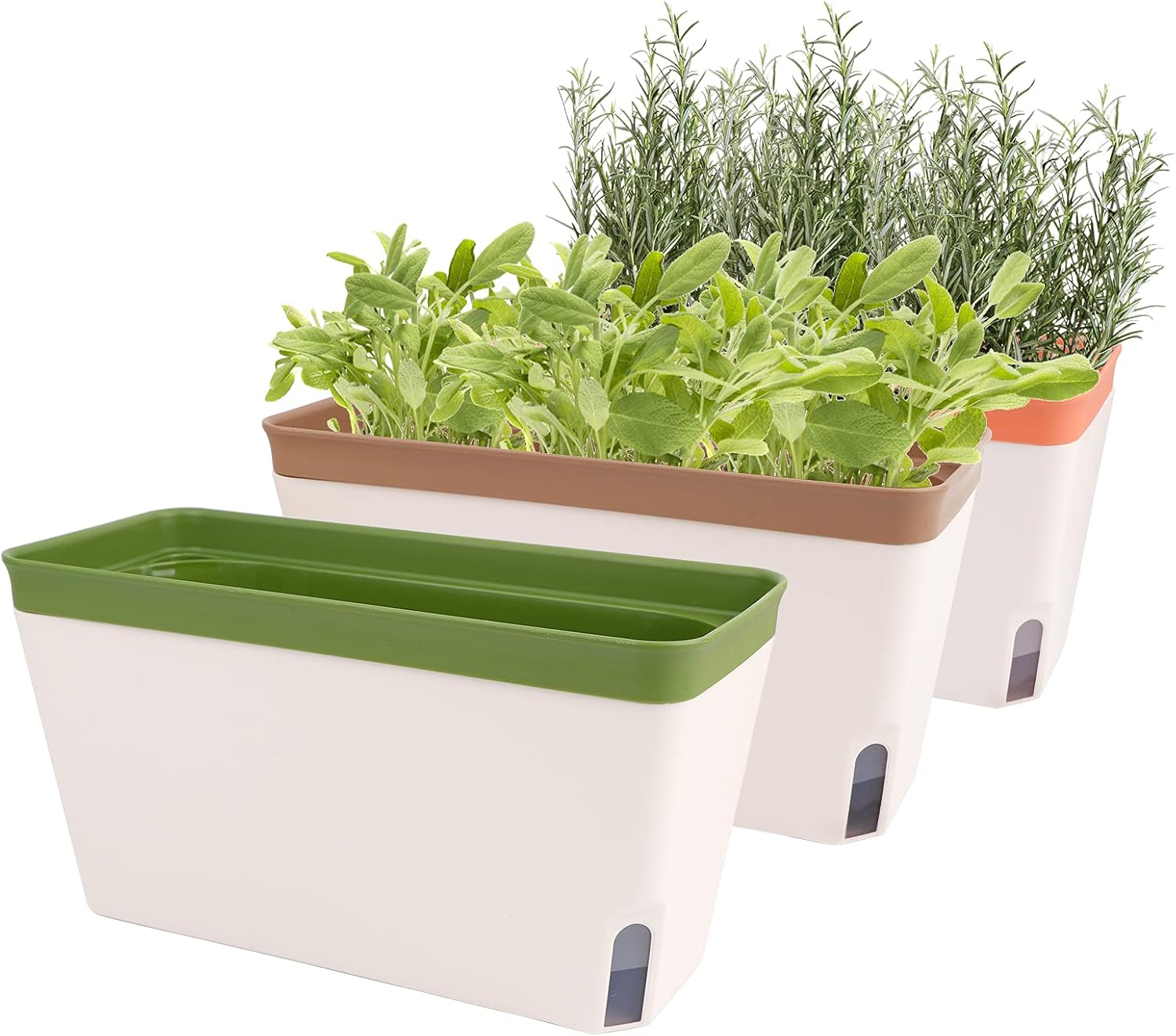 Indoor Self‑Watering Herb Planter Boxes