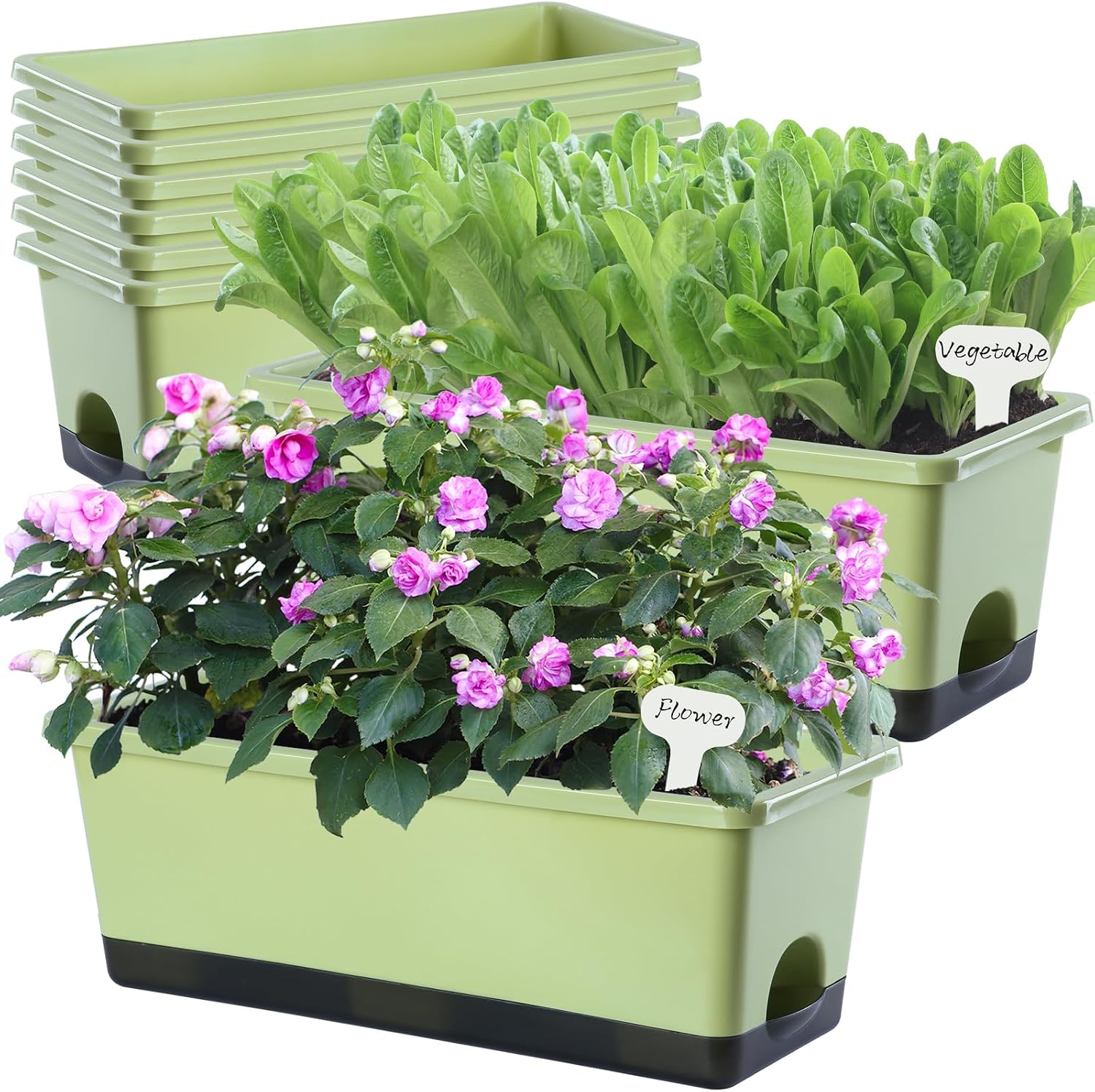 Rectangle Window Flower Planter Boxes